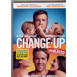 THE CHANGE-UP DVD, Inc. Unrated & Theatrical, "ABSOLUTELY HILARIOUS" RYAN REYNOL